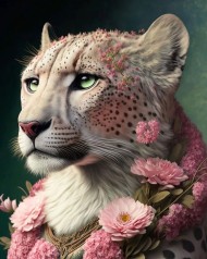 Набір для творчості алмазна картина Ніжність і сила Strateg розміром 40х50 см (SK88260)