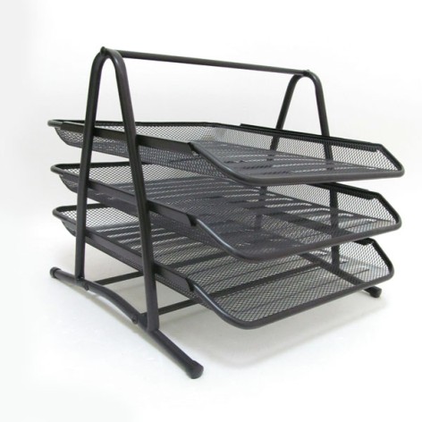 Лоток/бумаги метал.горизонт. 