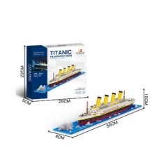 Конструктор“Титаник”, мелкие детали, в кор. 25*22*5см /48/