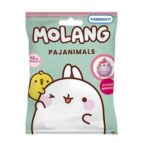 Фігурка-сюрприз COOL THINGS серії "Molang" - МИЛІ ПІЖАМКИ