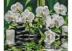 Картина за номерами: Човни у морі 40*50 BS296