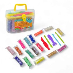 Тісто для ліплення, 16 пакетиків по 20 г, цеберко