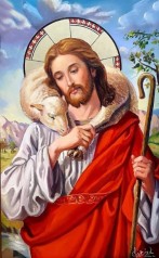 Набор для творчества алмазная картина Христос Strateg размером 30х40 см (HEG88128)