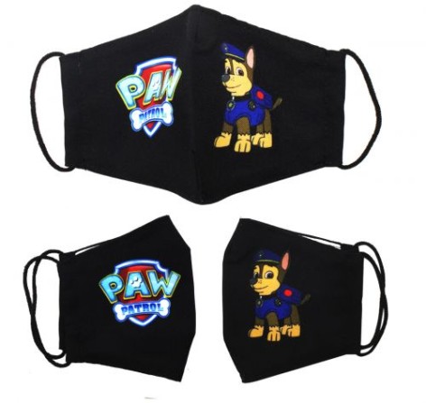 Багаторазова 4-х шарова захисна маска "Щенячий патруль, Гончик" розмір 3, 7-14 років