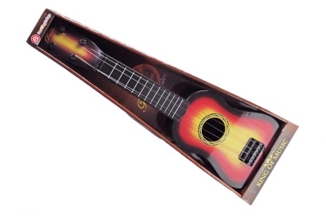 Гітара дитяча зі струнами в коробці 55*19 см