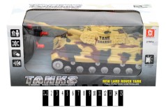 Танк (радио управля. с муз. и мир. эффект. (коробка)) АКХ527-4