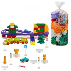 Конструктор пластиковий №7, 150 деталей