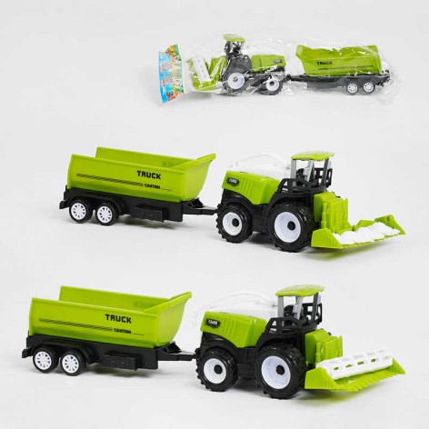 Комбайн 2 вида, инерция, прицеп, в п/е 