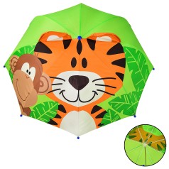 Зонт детский пластик, крепление, размер трости 60 см, диаметр в раскрытом виде – 70 см