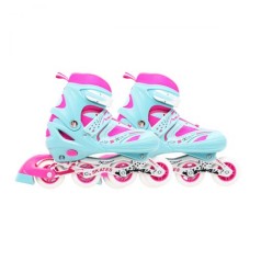 Детские ролики, размер 38-41, розовый
