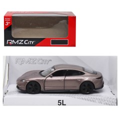 Машинка металева Porsche Taycan Turbo S ФУКСІЯ