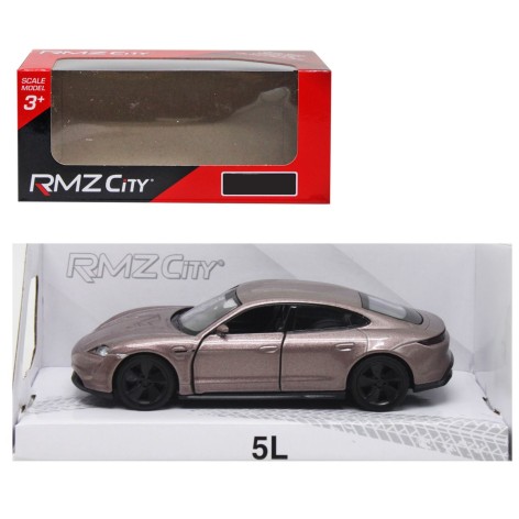 Машинка металева Porsche Taycan Turbo S ФУКСІЯ