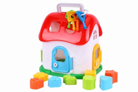 Сортер дитячий Technok "Будиночок" з ключиками