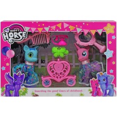 Поні QH 6B (24/2) 2 фігурки, аксесуари, в коробці