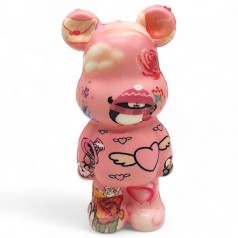 Сквіші ведмедики рожевий серце