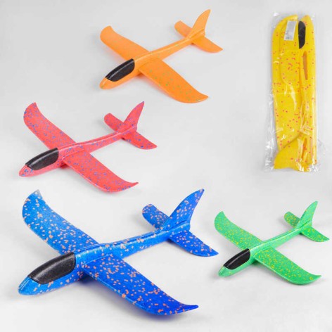 Літак іграшковий 5 кольорів, мікс видів