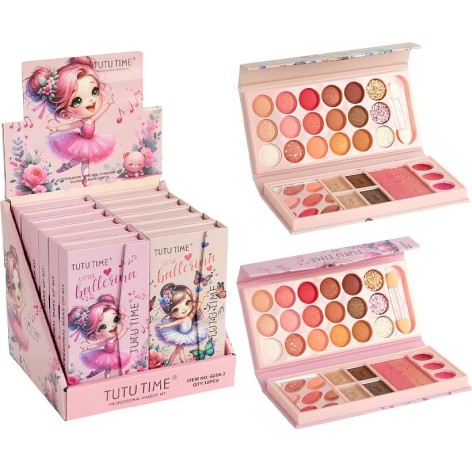 Палетка 13,5*7*2 см з декоративною косметикою 625A-3