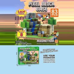 Магнитный конструктор МС в кор. 35*24*6см  /36/