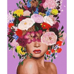 Розпис за номерами Квітковий погляд