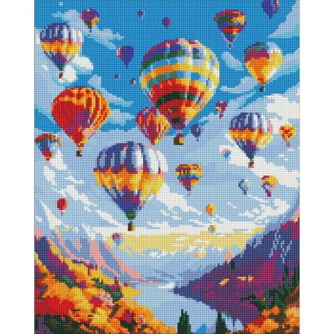 Алмазна мозаїка Ідейка "Магічний політ" 40x50 см (AMO7841)