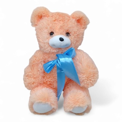 М'яка іграшка "Ведмедик Бонік" 55 см (60 за стандартом), персиковий