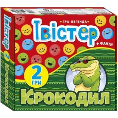 Гра "Твістер+крокодил (укр)"