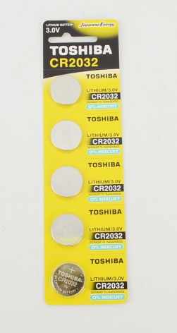 Батарейки Toshiba CR2032 ціна за 1 шт.