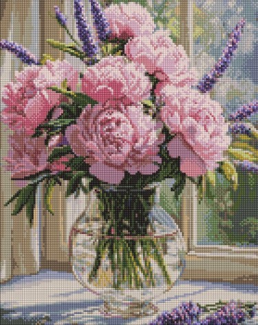 Алмазная мозаика на подрамнике Ideyka 