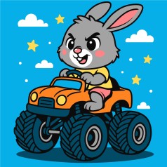 Картина по номерам для детей 