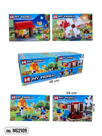 Конструктор MC MG2109 /16/128/8шт в кор.