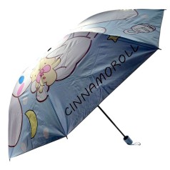 Парасолька "Sanrio" Cinnamoroll / Сінаморол d = 95 см, довжина 26 см, 8 спиць, чохол, в пакеті (БЛАКИТНИЙ)