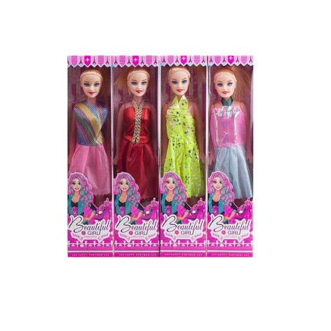 Кукла типа Барби микс 4 вида, корр. 