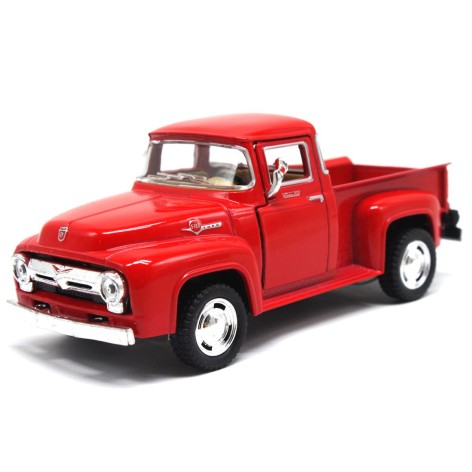 Машинка металлическая Джип FORD F-100pickup 1956 красный