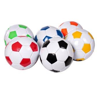 Мяч футбольный BT-FB-0285 PVC размер 2 100г 6 цветов