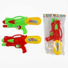 Водний пістолет з помповим механізмом та знімним баоном 29 см 2 кольори