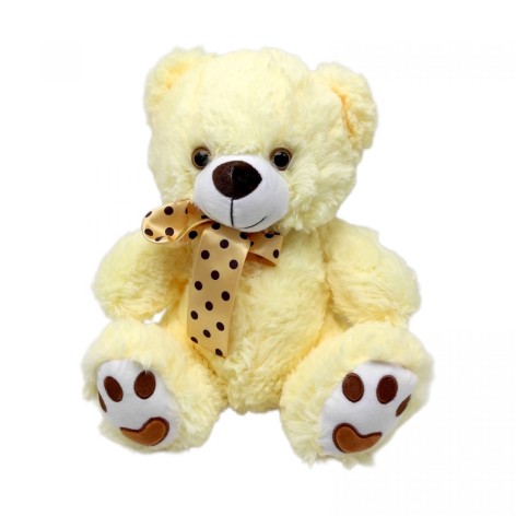 Мягкая игрушка Медведик 30 см (МОЛОЧНЫЙ)
