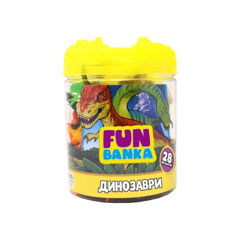 Ігровий набір "Fun Banka. Динозаври"