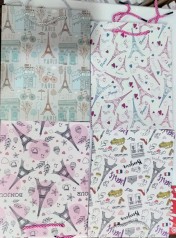 Подарочный пакет 18*23*8 по 6шт в уп. //