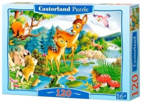 Пазлы  Castorland "Бемби", 120 эл