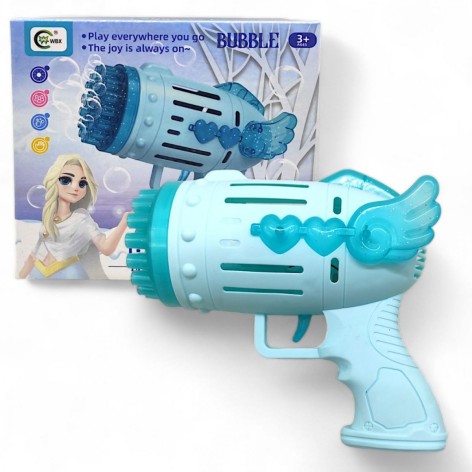 Пистолет с мыльными пузырями "Ледяное сердце"