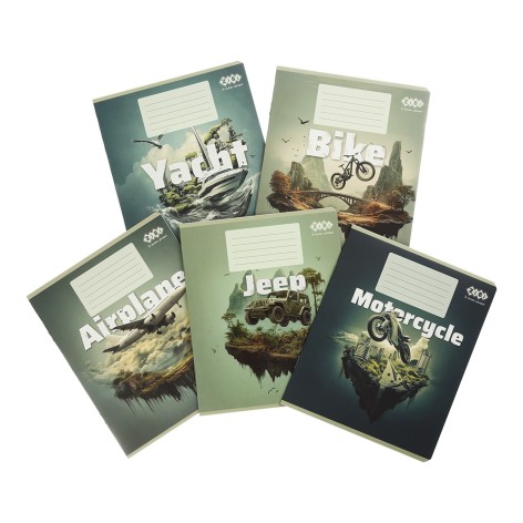 Набір учнівських зошитів ZIBI 