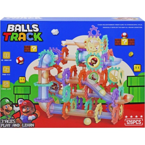 Конструктор 126 деталей, в коробке