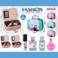 Набір косметики 3 кольори, у валізі, мікс видів 