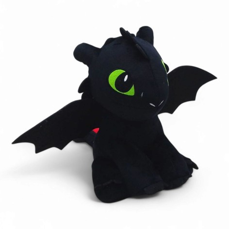 Мягкая игрушка "Ночная фурия Беззубик - Как приручить дракона" 30 см
