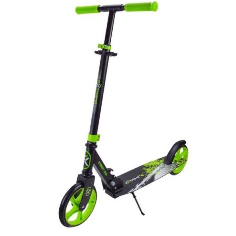 Самокат міський 2-х колісний алюміній, колеса 200 мм (ЗЕЛЕНИЙ)