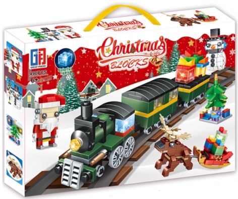 Конструктор 490 деталей 