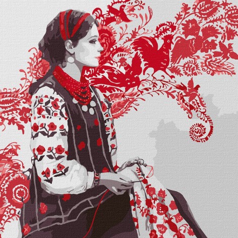 Набір для розпису по номерах. 