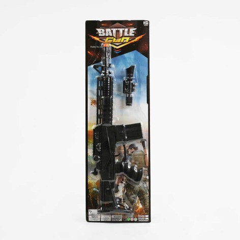 Автомат тріскачка, знімний приціл, на листі 60*19,5*3 см 