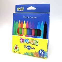 Дрібні пластик. воскові Crayons, набір 12 кол.
