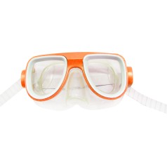 Маска для плавання (помаранчева)